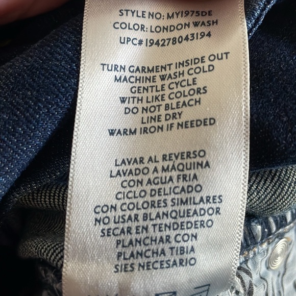 Women’s size 12 seven7 tummyless high-rise skinny blue jeans - Picture 11 of 16